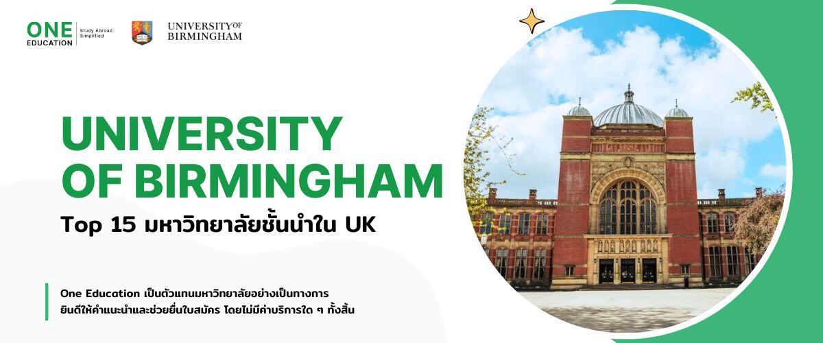 Study at the University of Birmingham